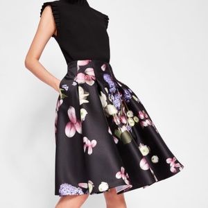 ted baker angi kensington floral full skirt